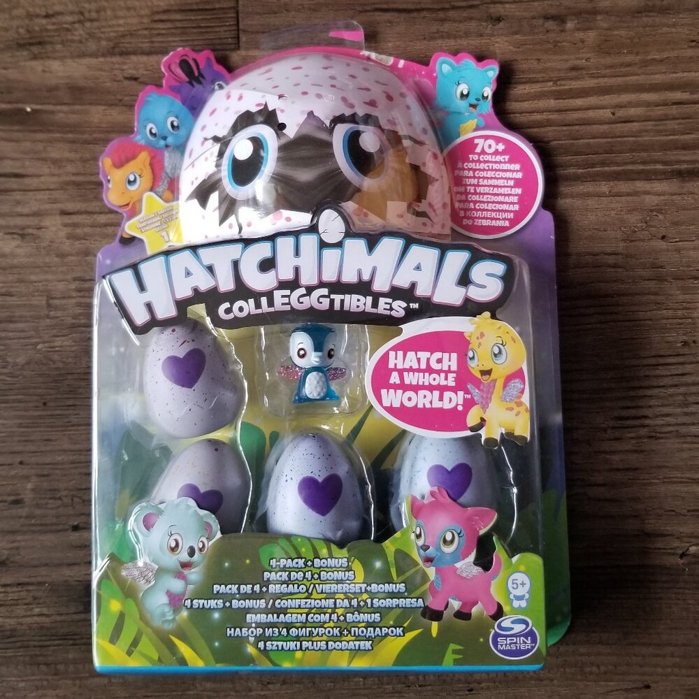 Hatchimals Colleggtibles 4 pack + 1 Bonus